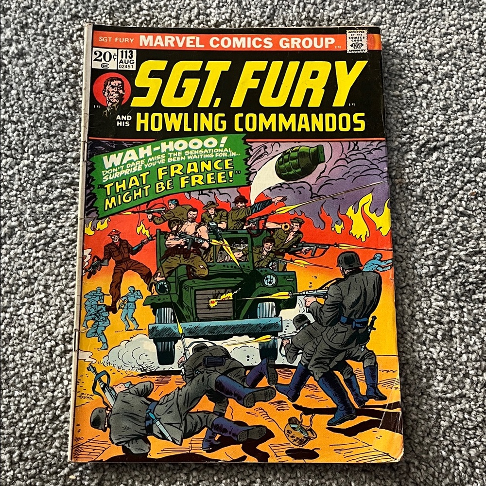 Sgt. Fury and His Howling Commandos Comic Book
